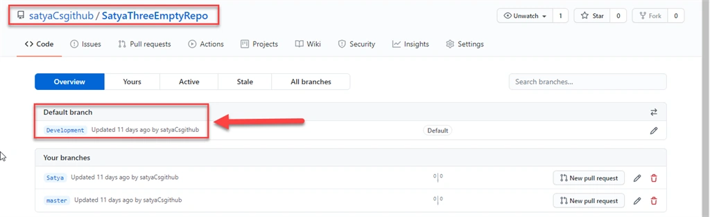 Let's Know About Git Default Branch 📥📤 In Details
