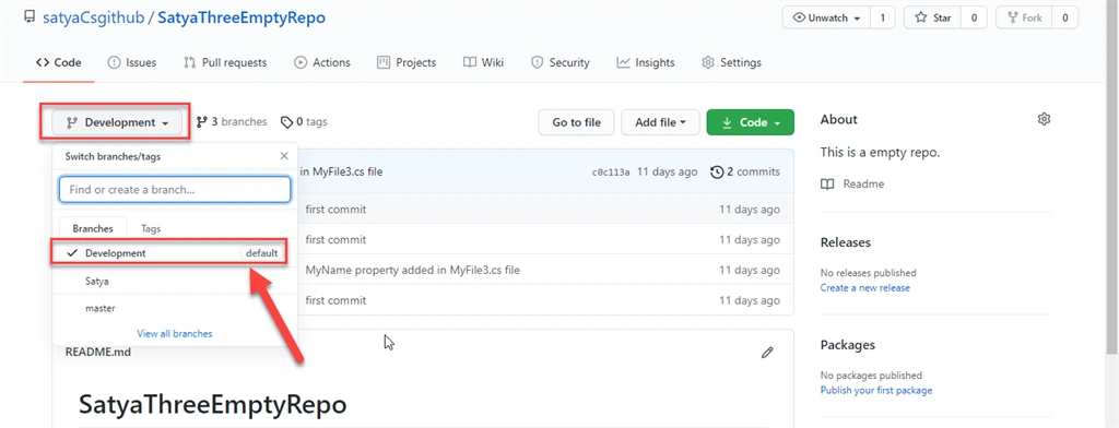 Let's Know About Git Default Branch 📥📤 In Details