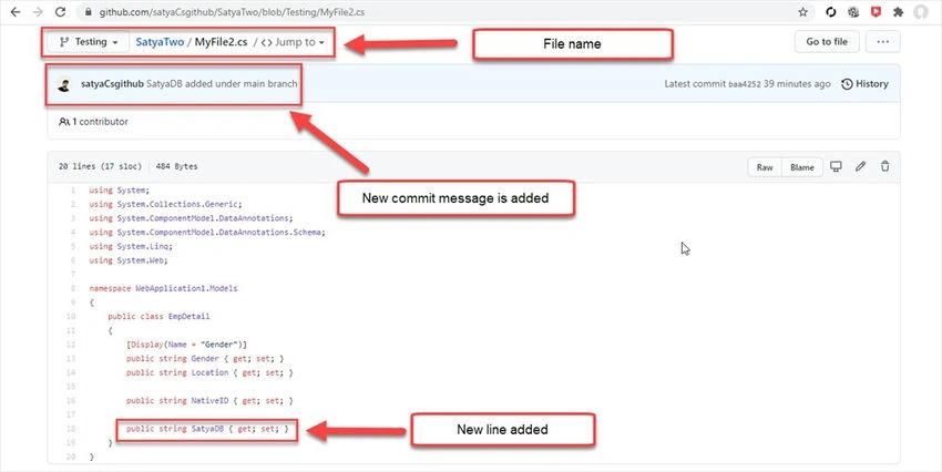 Now go to GitHub