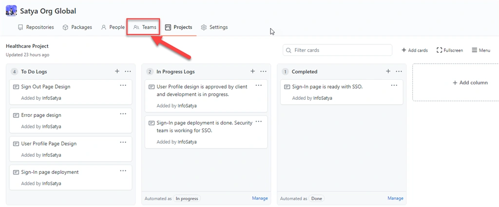 Let's Know About Team In GitHub 📥📤 In Details