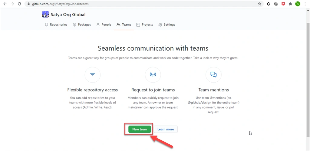 Let's Know About Team In GitHub 📥📤 In Details