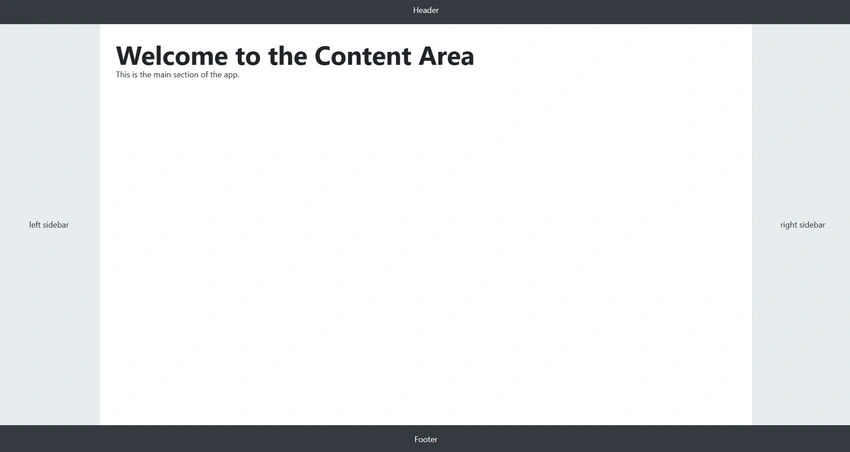 Content area
