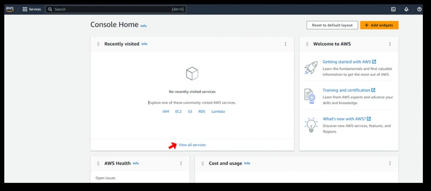 aws HOME