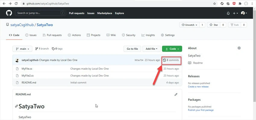 3 commits