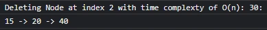 LinkedList Implementation In Javascript