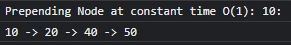 LinkedList Implementation In Javascript