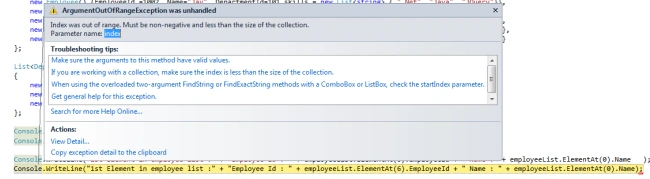 LINQ Extension Methods - Element Operator And Set Operator