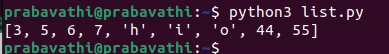 List In Python