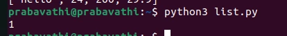 List In Python