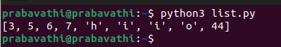 List In Python