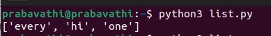List In Python