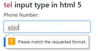New Input Types in HTML 5