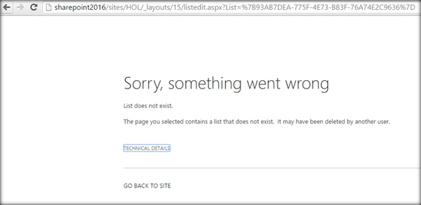 error