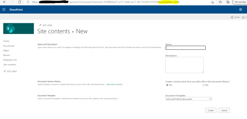 List Template IDs in SharePoint OnlineSharePoint On-Premises