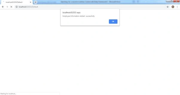 List View Control With CRUD And Search Record