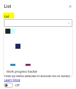 List