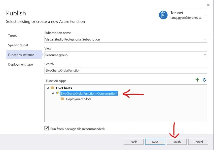 Live Charts Using Azure Cosmos DB, Azure Functions, SignalR And WPF