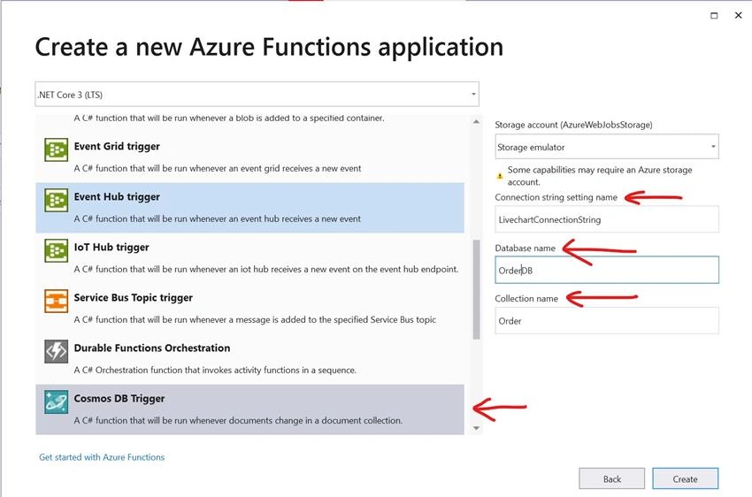 Live Charts Using Azure Cosmos DB, Azure Functions, SignalR And WPF