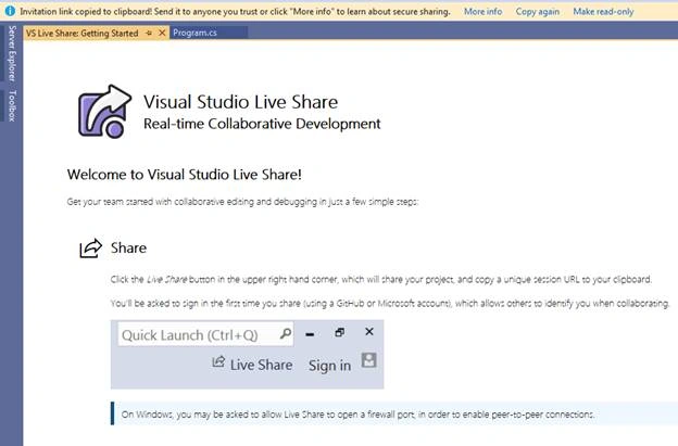 Live Share Feature In Visual Studio 2019 And Visual Studio Code