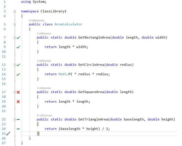 Live Unit Testing With Visual Studio 2017