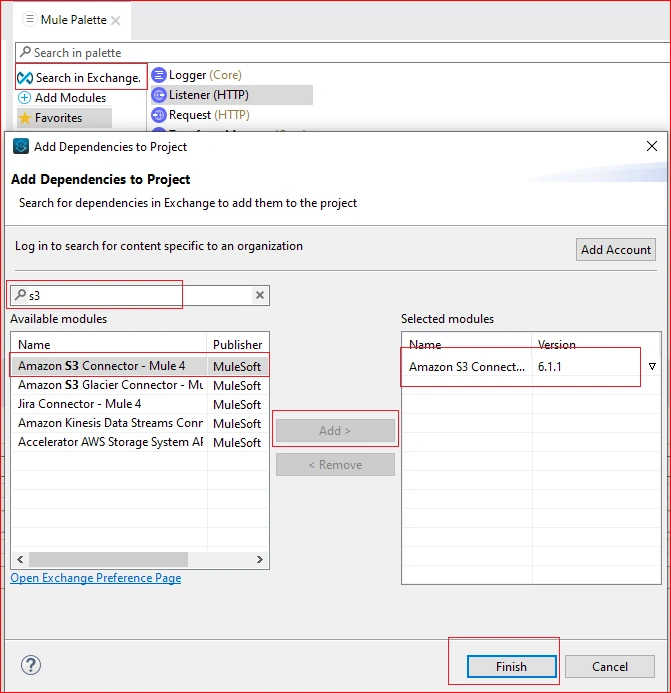 Load Data from S3 Bucket using MuleSoft S3 Connector