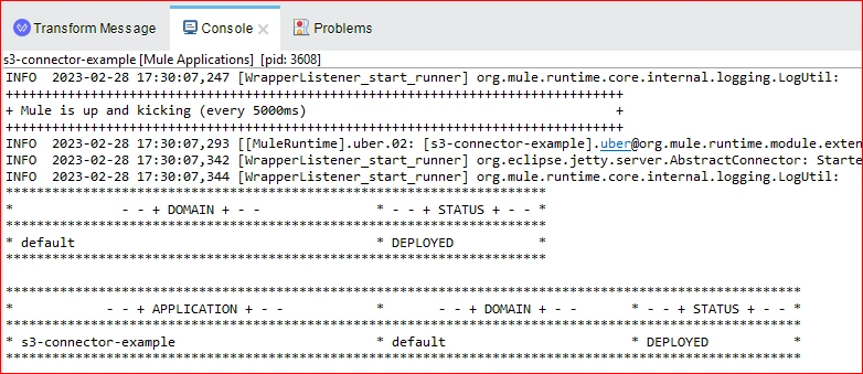 Load Data from S3 Bucket using MuleSoft S3 Connector