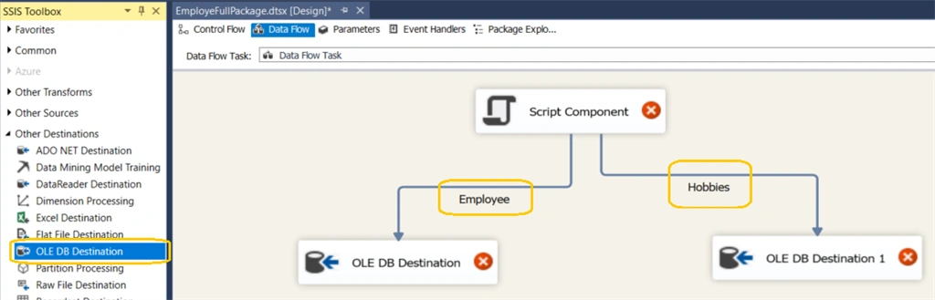 Load Data To A SQL Table From SharePoint List Using SSIS