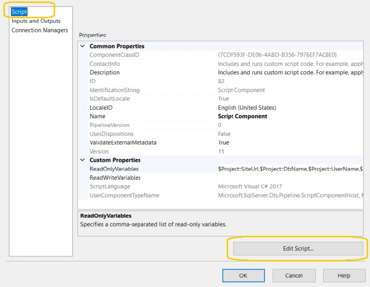 Load Data To A SQL Table From SharePoint List Using SSIS