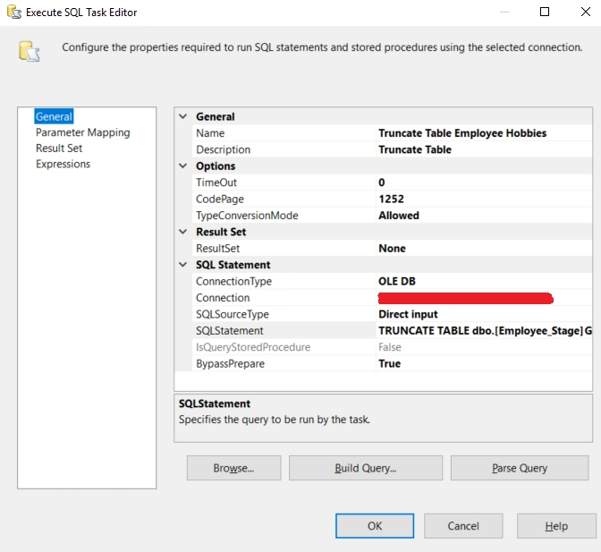 Load Data To A SQL Table From SharePoint List Using SSIS
