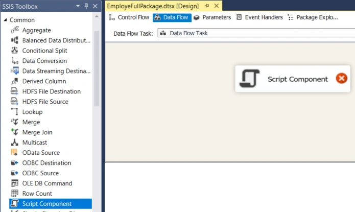 Load Data To A SQL Table From SharePoint List Using SSIS