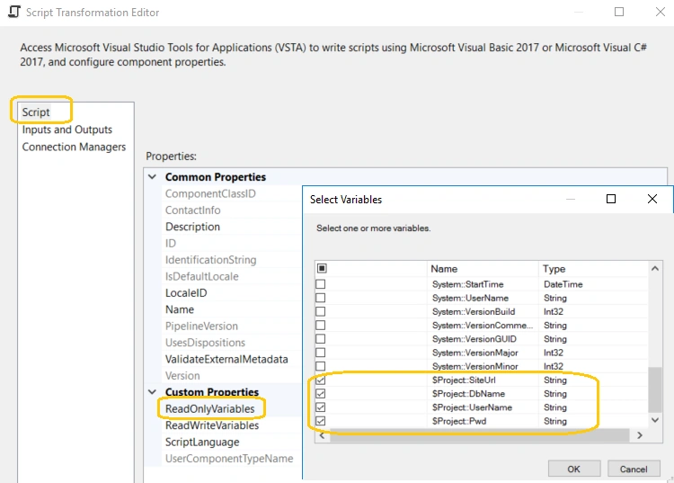 Load Data To A SQL Table From SharePoint List Using SSIS