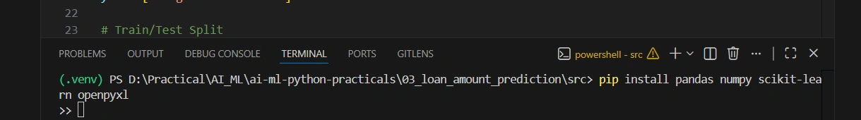 install pandas