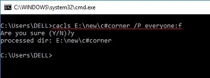  User's access