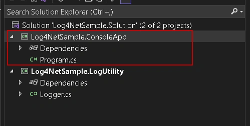 Log4Net and .NET Core