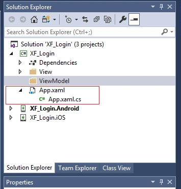 Login Form In Xamarin Forms For Beginner Using MVVM Pattern