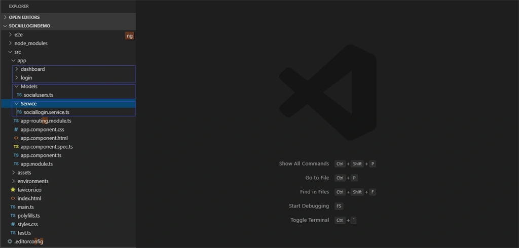 Login With Facebook And Google Using Angular 8