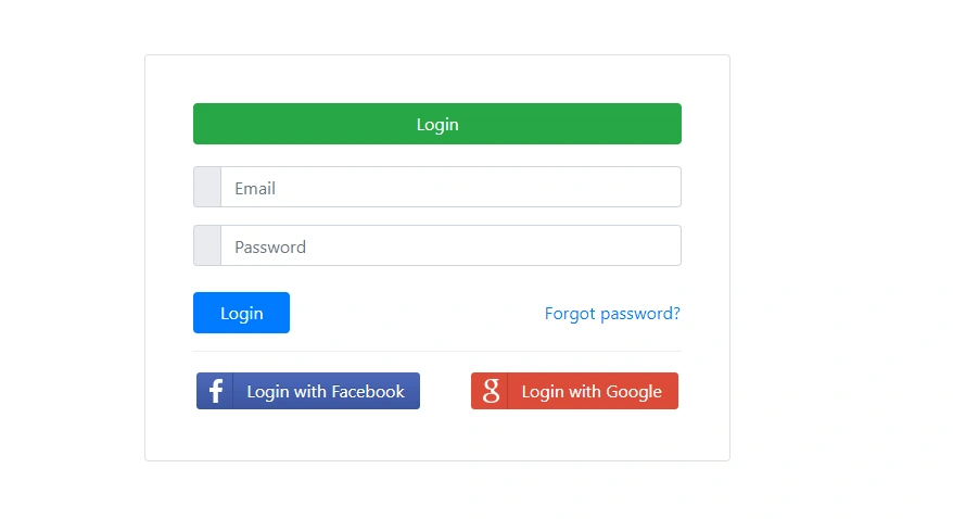 Login With Facebook And Google Using Angular 8
