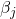 \beta _{j}