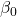\beta _{0}