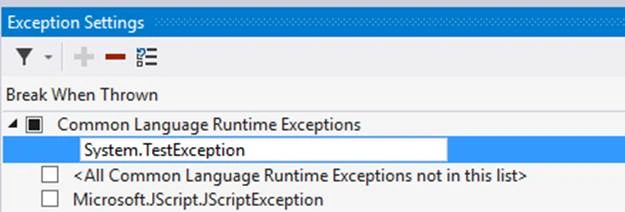 exceptions 
