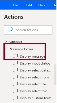 Loops Action in Desktop flow