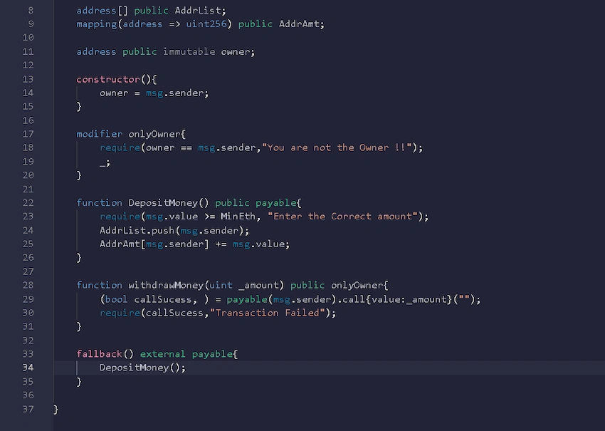 Low level Transactions and Call Data in solidity