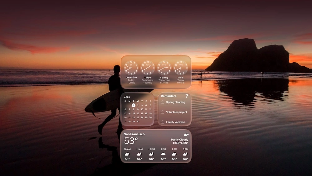 macOS Tahoe 26 liquid glass design