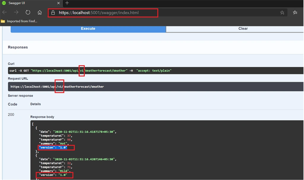 .NET Core 3.1 Web API - Keeping Different API Versions In A Single Code Base