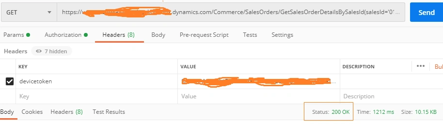 Making A Call To Retail Server APIs