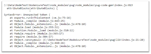 NodeJS 