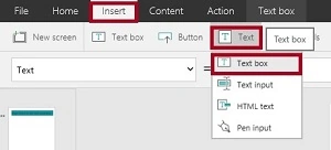 Text Box control