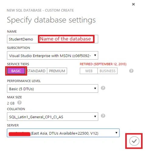 create a default name to server