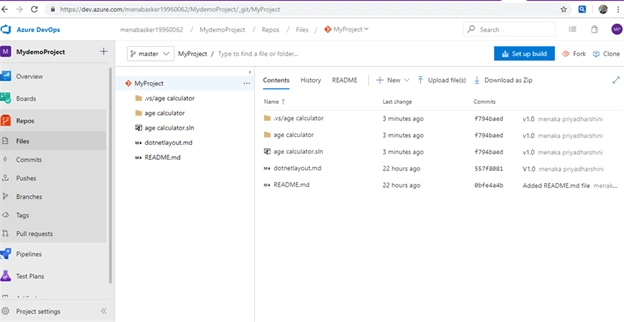 Manage Code In GIT With Azure Devops