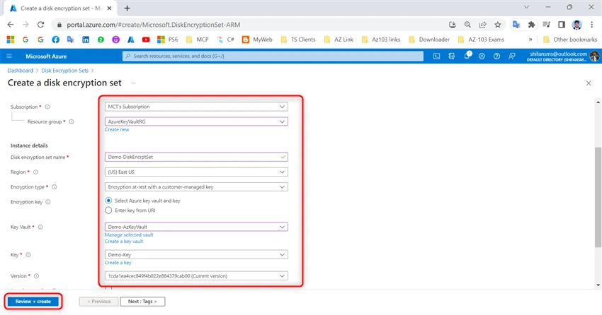 Manage Disk Encryption Keys for Azure Virtual Machines